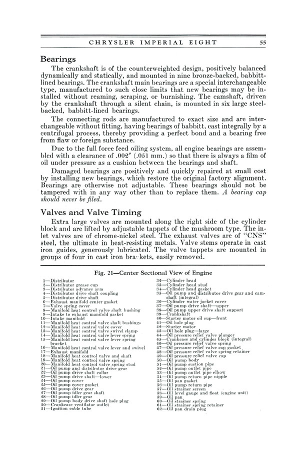 1930 Chrysler Imperial 8 Owners Manual Page 52